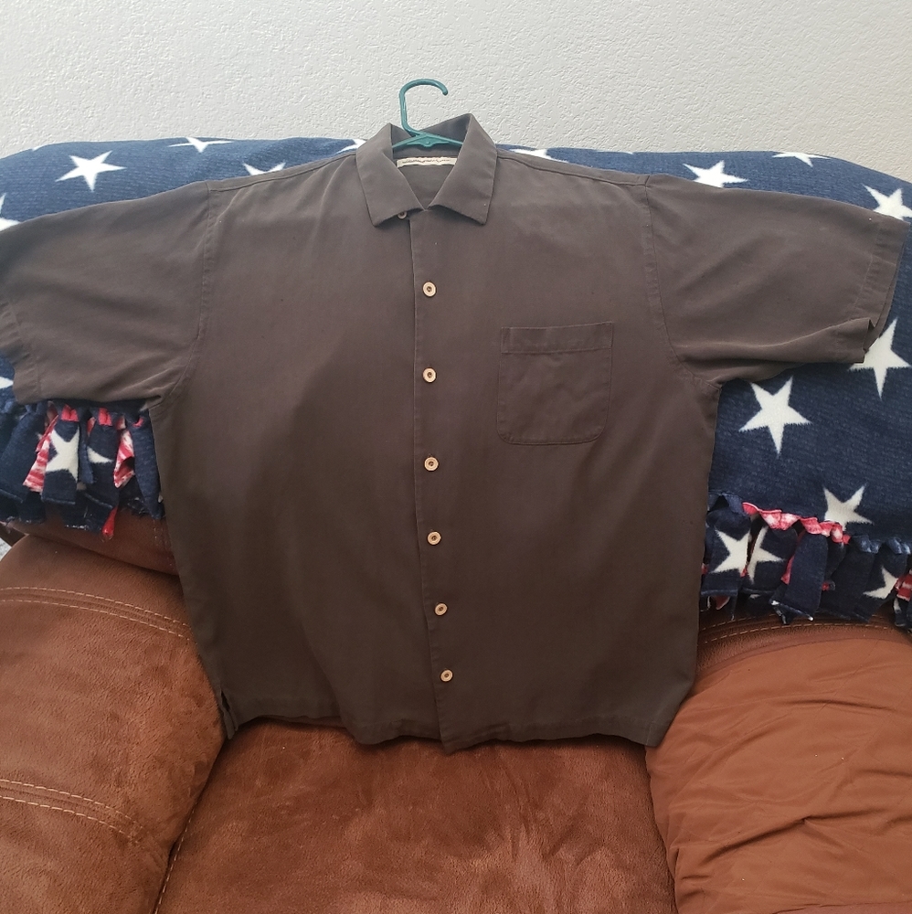 Silk Button Down Shirt